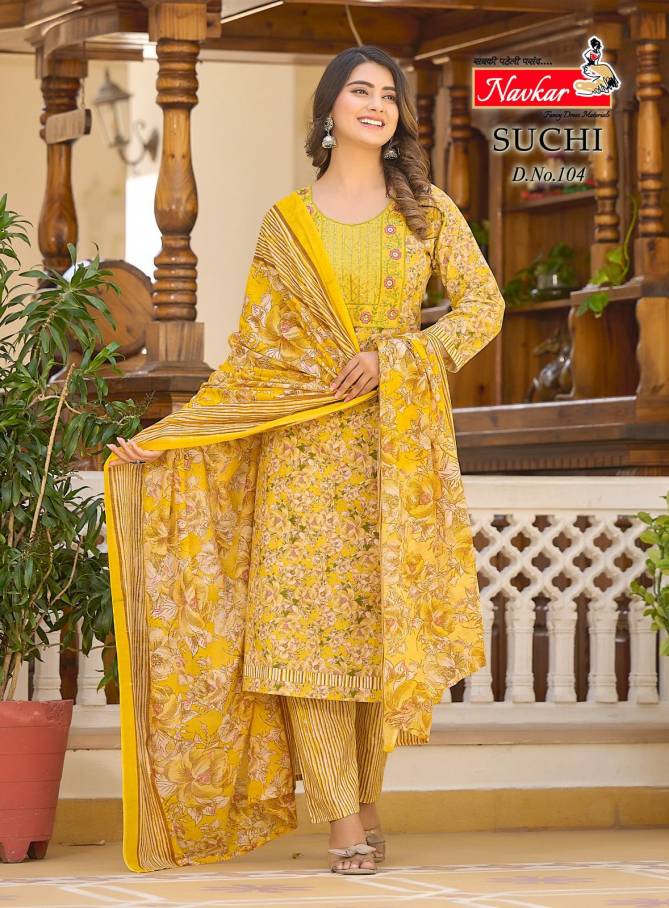 Navkar Suchi Vol 1 Cambric Cotton Printed Readymade Dress Wholesale Market In Surat
